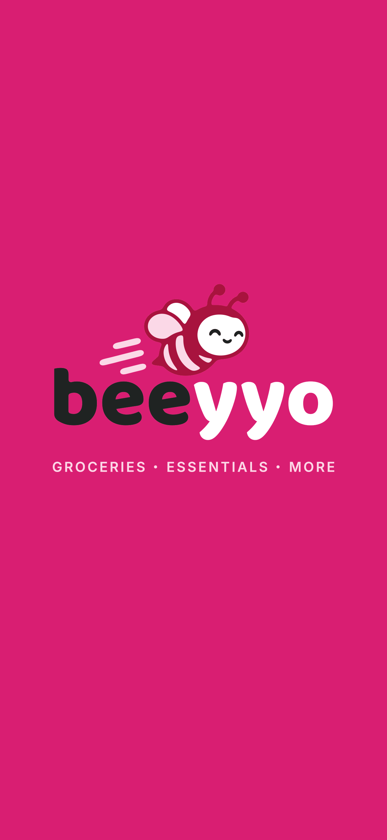 beeyyo app splash screen